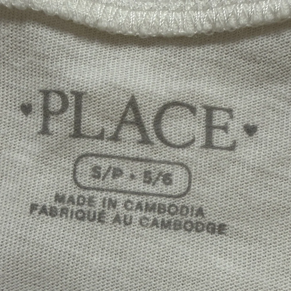 The Children's Place White Avocado Best Friends Long Sleeve Tee